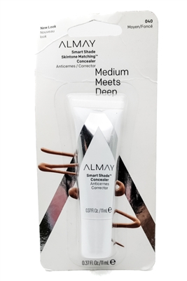 Almay SMART SHADE Skintone Matching Concealer, 040Medium Meets Deep  .37 fl oz