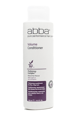 abba VOLUME CONDITIONER Pro Quinoa Complex. Natural Hair Rescue   8 fl oz