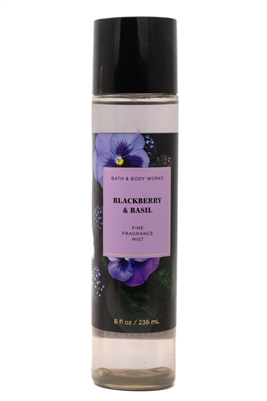Bath & Body Works BLACKBERRY & BASIL Fine Fragrance Mist   8 fl oz