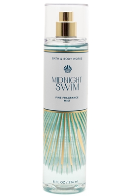 Bath & Body Works MIDNIGHT SWIM Fine Fragrance Mist  8 fl oz