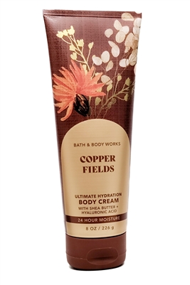 Bath & Body Works COPPER FIELDS 24 Hour Moisture Ultra Shea Body Cream  8oz