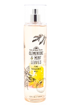 Bath & Body Works CLEMENTINE & MINT LEAVES Fine Fragrance Mist  8 fl oz