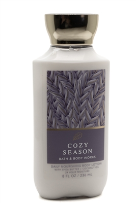 Bath & Body Works COZY SEASON Shea & Coconut Oil Body Lotion  8 fl oz