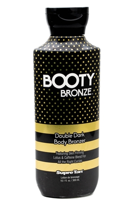 Booty Bronze DOUBLE DARK Body Bronzer featuring Skin Firming Lotus and Caffeine Blend for All the Right Curves  10.1 fl oz
