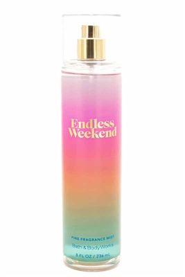 Bath & Body Works ENDLESS WEEKEND Fine Fragrance Mist  8 fl oz