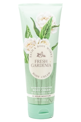 Bath & Body Works FRESH GARDENIA 24hr Moisture Body Dream with Hyaluronic Acid  8oz