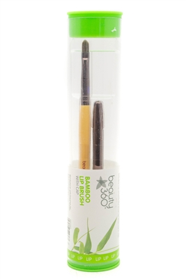 beauty 360 BAMBOO Lip Brush with Cap