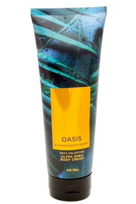 Bath & Body Works OASIS Men's Collection Ultra-Shea Body Cream   8 fl oz