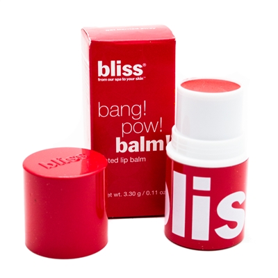 bliss bang! pow! balm tinted lip balm, get berried away .11oz