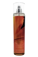 Bath & Body Works SENSUAL AMBER Fine Fragrance Mist 8 fl oz