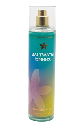 Bath & Body Works SALTWATER BREEZE Fine Fragrance Mist  8 fl oz