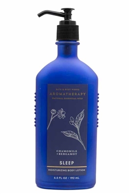 Bath & Body Works Aromatherapy SLEEP Chamomile + Bergamot Body Lotion   6.5 fl oz