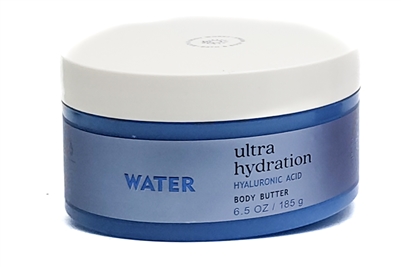 Bath & Body Works WATER Ultra Hydration Hyaluronic Body Butter  6.5oz