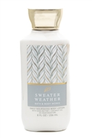 Bath & Body Works  SWEATER WEATHER Body Lotion  8 fl oz