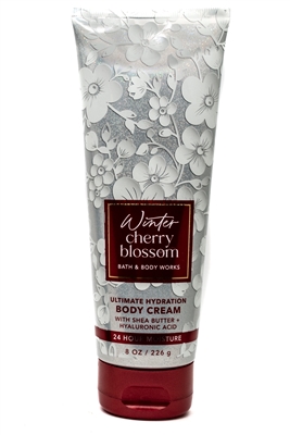 â€‹Bath & Body Works WINTER CHERRY BLOSSOM Shea Butter Body Cream  8oz