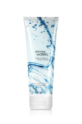 Bath & Body Works Dancing Waters Triple Moisture Body Cream 8 Oz