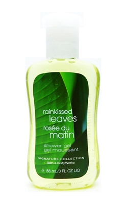 Bath & Body Works Rainkissed Leaves Shower Gel 3 Fl Oz.