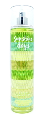 Bath & Body Works Sunshine Days Bright Sunflowers Fine Fragrance Mist 8 Fl Oz.