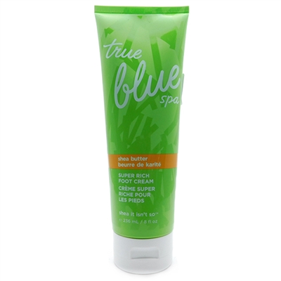 Bath & Body Works True Blue Spa Super Rich Foot Cream 8 Fl Oz.