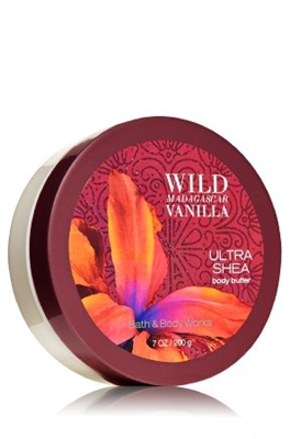 Bath & Body Works Wild Madagascar Vanilla Ultra Shea Body Butter 7 Oz