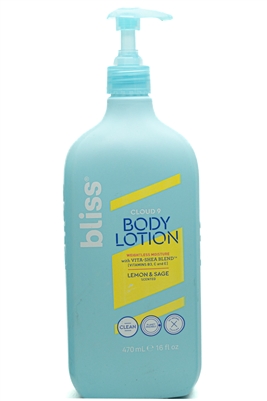bliss CLOUD 9 Lemon & Sage Scented Body Lotion  16 fl oz