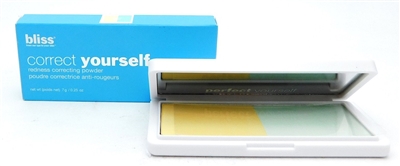 bliss Correct Yourself Redness Correcting Powder yellow/green .25 Oz.