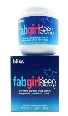 bliss FabGirlSleep Overnight Cream 6 Oz.