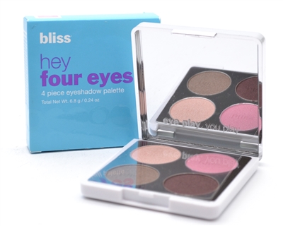 bliss Hey Four Eyes 4 Piece Eyeshadow Palette rose .24 Oz.