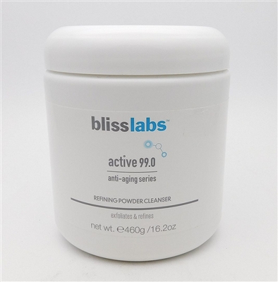 Bliss Labs Active 99.0 Anti-Aging Series Refining Powder Cleanser 16.2 Oz.