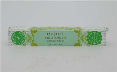 NOMAD by Olivina Perfume Roll-On Capri Fig & Amber  0.27 Oz