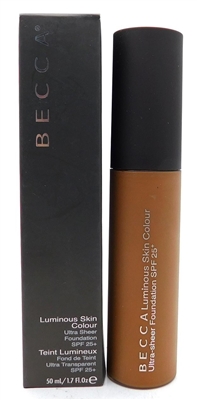 Becca Luminous Skin Colour Ultra Sheer Foundation SPF 25+  COGNAC 1.7 Fl Oz.