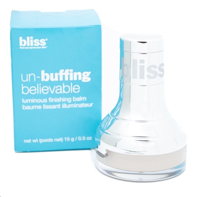 bliss Un-Buffing Believable Luminous  Finishing Balm  .5oz