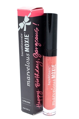 Bare Minerals Marvelous Moxie Lipgloss, Birthday Babe  .16 fl oz