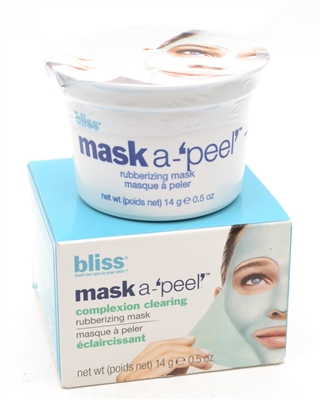 bliss Mask A-'Peel' Complexion Clearing Rubberizing Mask  .5oz