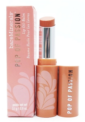 bareMinerals Pop Of Passion Lip Oil-Balm Nude Passion .11 Oz.