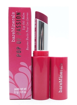 bareMinerals Pop Of Passion Lip Oil-Balm Plumberry Pop .11 Oz.