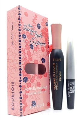 BOURJOIS Petit Guide de Style... Expert Perfectly Matched Mascara & Liquid Liner: Volume Glamour Mascara .4 Fl Oz., Eyeliner .08 Fl Oz.