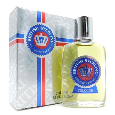 British Sterling Cologne .75 Fl Oz.