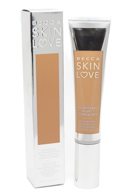 Becca SKIN LOVE Weightless Blur Foundation infused with Glow Nectar Brightening Complex, Bamboo  1.23 fl oz