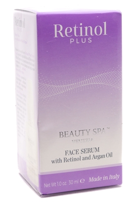 Beauty Spa RETINOL PLUS Face Serum with Argan Oil  1.7 fl oz