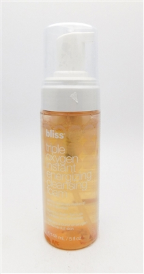 Bliss Triple Oxygen Instant Energizing Cleansing Foam 5 Fl Oz.