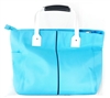 Borghese Teal Tote with Zipper