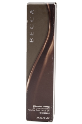 Becca ULTIMATE COVERAGE 24 Hour Foundation, Chestnut  1 fl oz