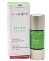 Clarins BOOSTER DETOX, Green Coffee. Detoxifies, Revives Radiance, Plumps  .5 fl oz