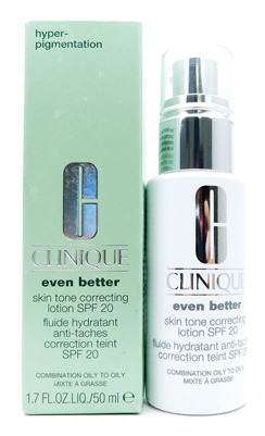 Clinique even better Skin Tone Correcting Lotion SPF20 1.7 Fl Oz.