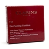 Clarins EVERLASTING CUSHION REFILL Long Wearing & Hydrating Foundation with Sponge, 2 Amber   .5oz