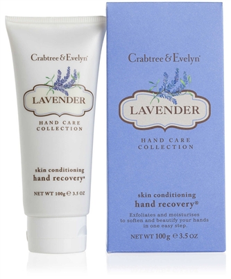 Crabtree & Evelyn LAVENDER Skin Conditioning Hand Recovery 3.5 Oz