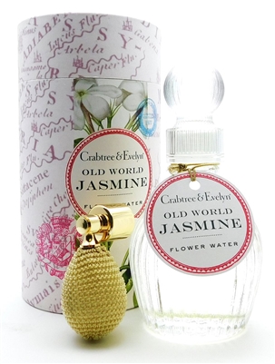 Crabtree & Evelyn Old World Jasmine Flower Water 3.4 Fl Oz.