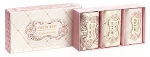 Crabtree & Evelyn Evelyn Rose Perfumed Bath Soap (3 Bars)