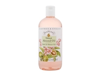 Crabtree & Evelyn Sweet Almond Oil Bath & Shower Gel 16.9 Oz